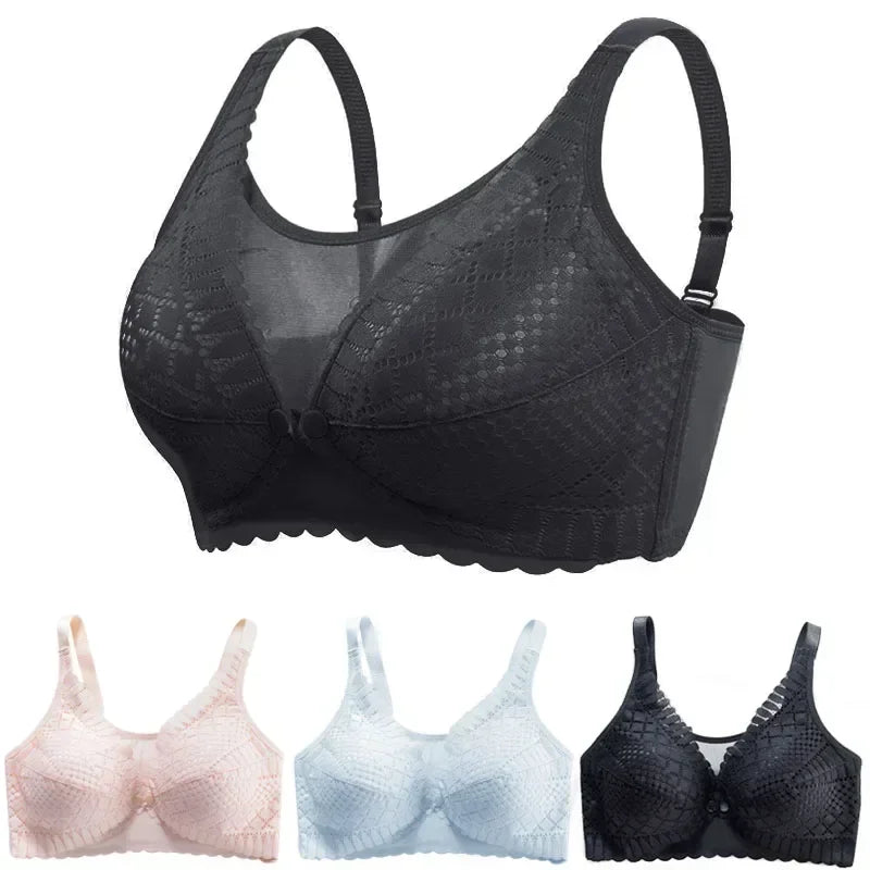 Front Button Maternity Nursing Bra 