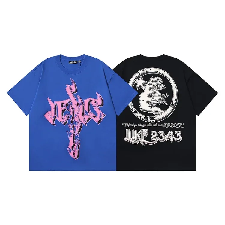 Hell Studios Star Resurrection Tee Letter — T-Shirts find