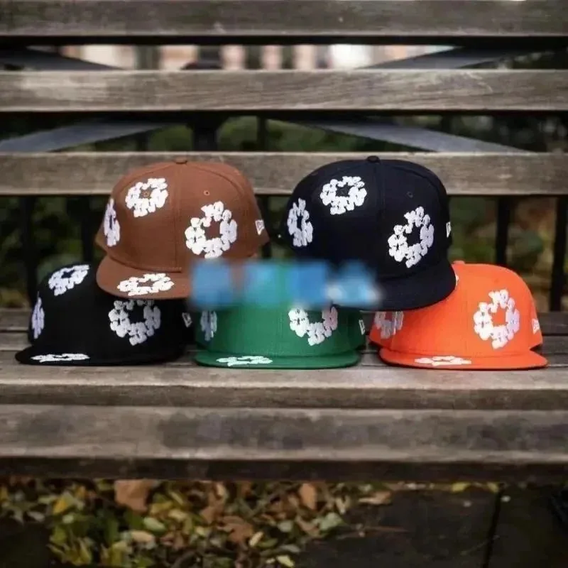 DENIM TEARS Wreath Snapback Hats [4 styles] — Headwear find