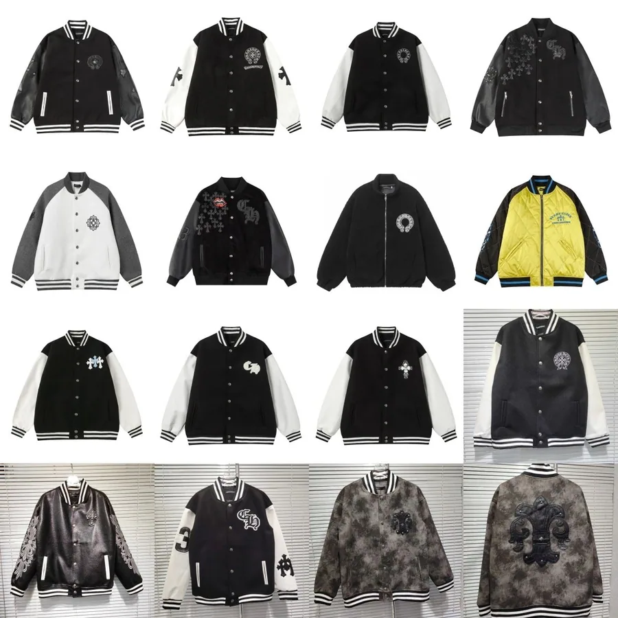 Chrome Hearts Baseball Varsity Jackets [16 styles] — Jackets find