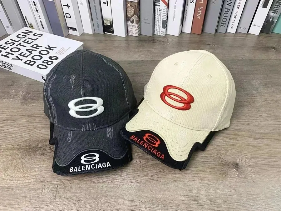 Balenciaga Triple B Peaked Cap Cotton Polyester [4 styles] — Headwear find