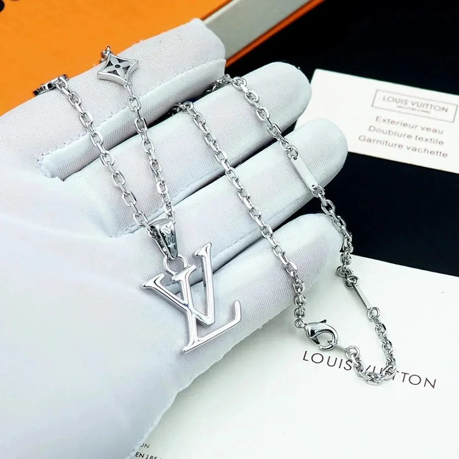 Louis Vuitton LV Letter Necklace [2 styles] — Accessories find