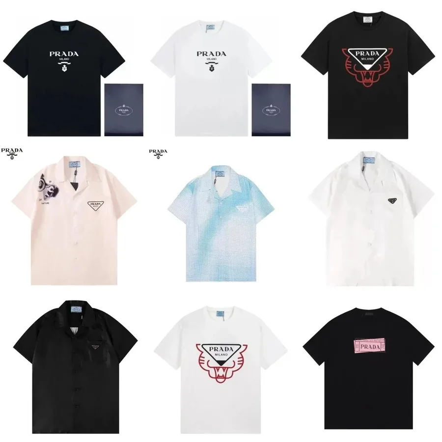 Prada Men's Short Sleeve Shirts and T-Shirts — T-Shirts find