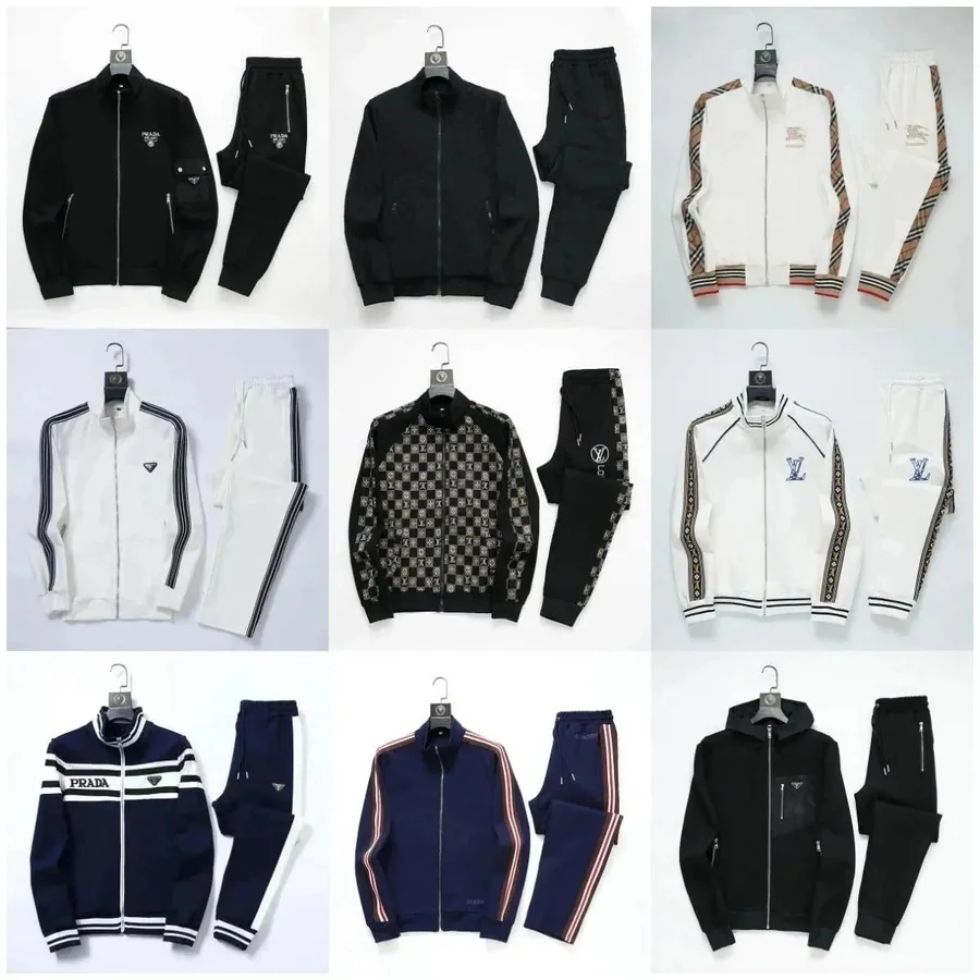 PRADA & LV & GUCCI & Burberry Track Suit [40 styles] — Jackets find