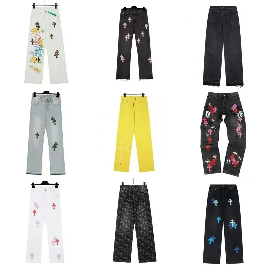 Chrome Hearts Cross Print Jeans [40 styles] — Pants and Shorts find