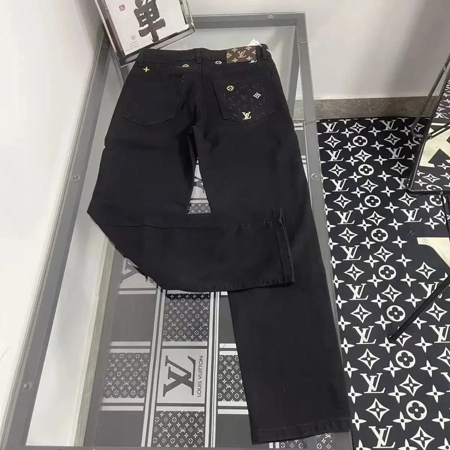 Louis Vuitton Monogram Denim Jeans — Pants and Shorts find