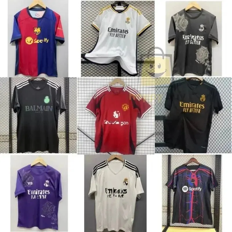 Real Madrid / Barcelona / Manchester United Football Jersey [40 styles] — Other Finds find