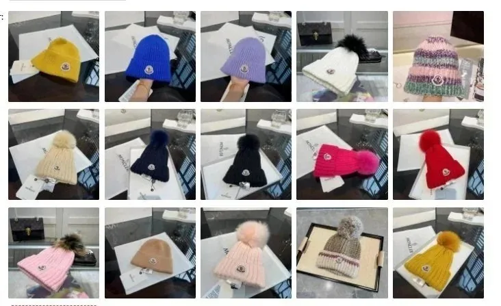 MONCLER Beanie [36 styles] — Headwear find