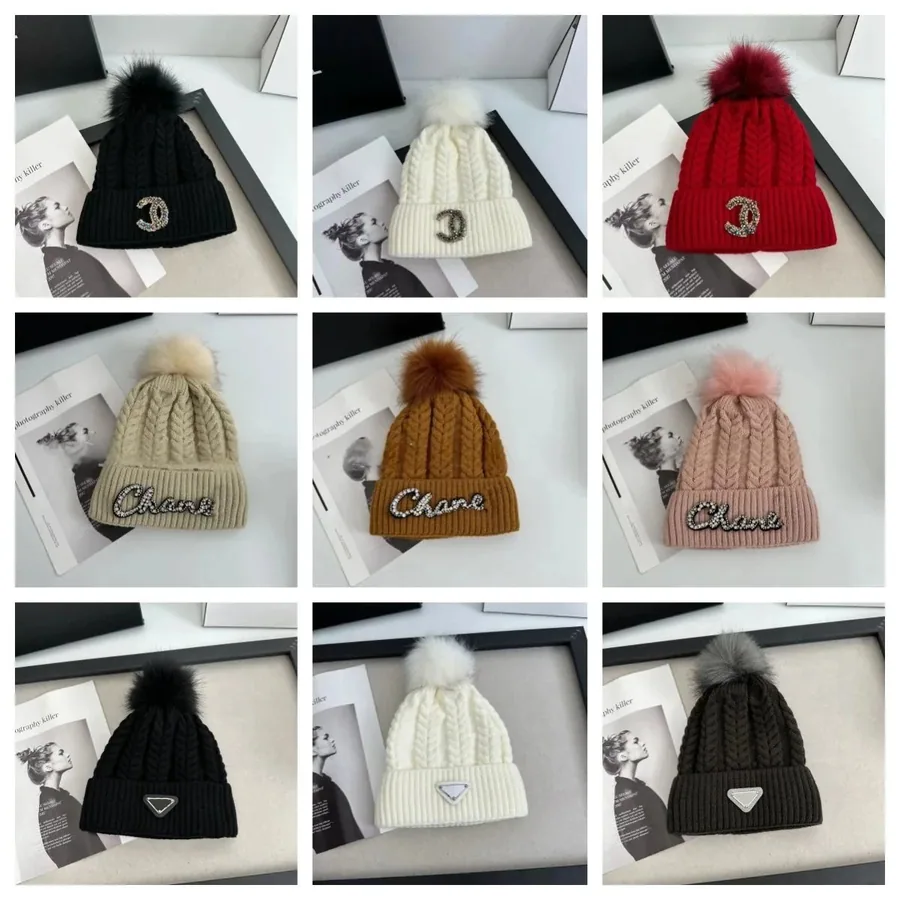 Chanel/Prada Cable Knit Beanie with Pom-Pom [40 styles] — Headwear find