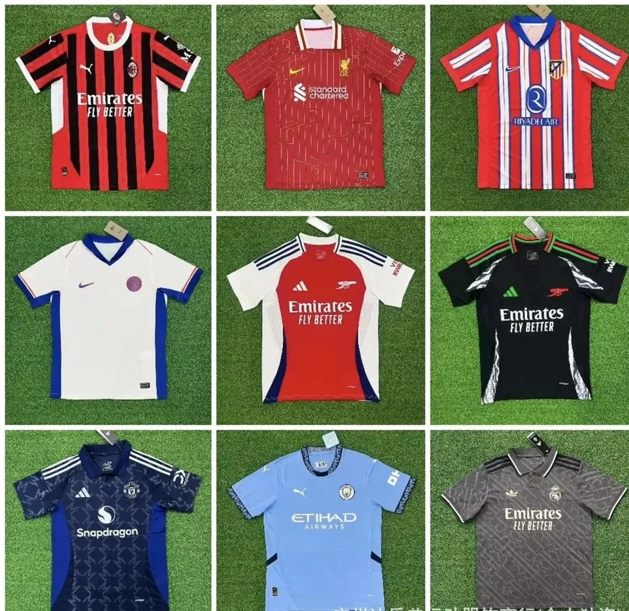 AC Milan / Liverpool / Atlético Madrid / Chelsea / Arsenal / Manchester United / Manchester City / Real Madrid Club Jersey [36 styles] — Other Finds find