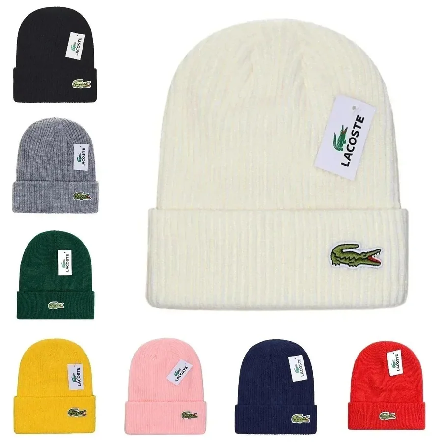 Lacoste Croc Logo Beanie [19 styles] — Headwear find