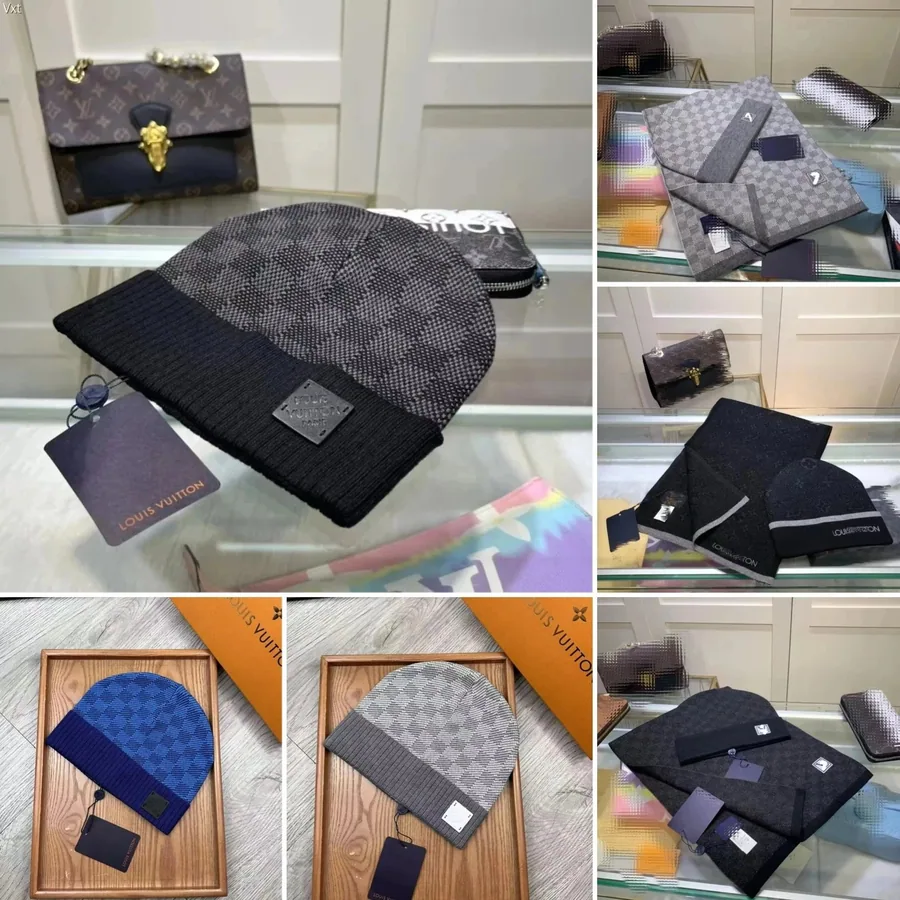 Louis Vuitton Damier Beanie & Scarf [20 styles] — Headwear find