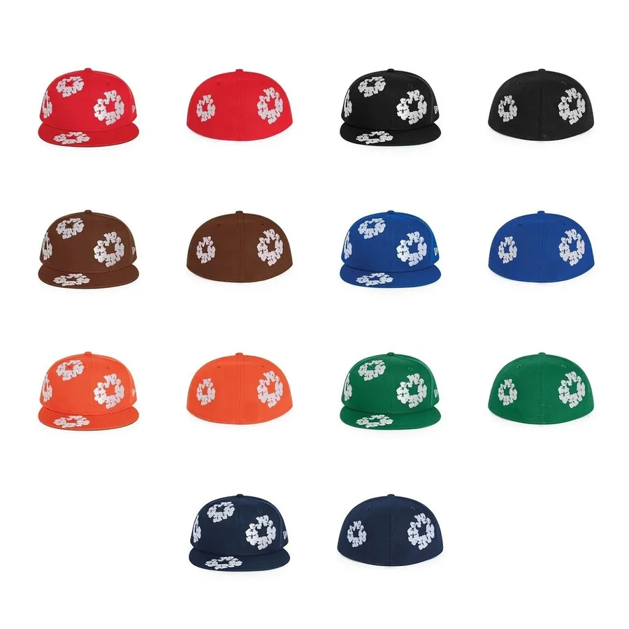 Denim Tears Wreath Print Cap [7 styles] — Headwear find