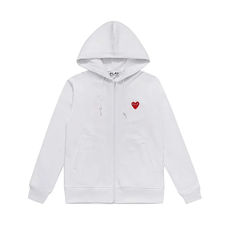 Comme des Garçons PLAY Heart Logo Zip-Up Hoodie [8 styles] — Hoodies and Sweaters find