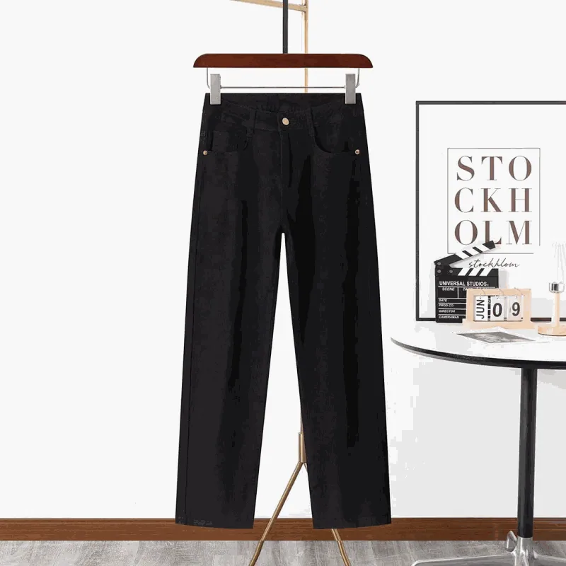 LV Black Straight-Leg Pants [18 styles] — Pants and Shorts find
