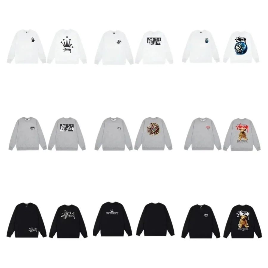 Stussy Crew Neck Sweatshirts [32 styles] — Hoodies and Sweaters find