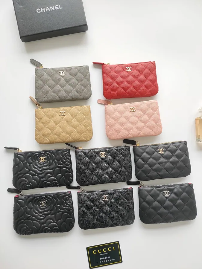 Chanel Quilted and Camellia Coin Purses [29 styles] — Accessories find
