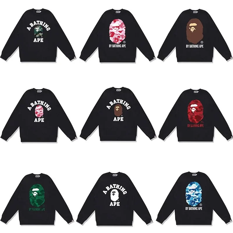 A BATHING APE 1ST CAMO Crewneck Sweatshirt [40 styles] — Hoodies and Sweaters find