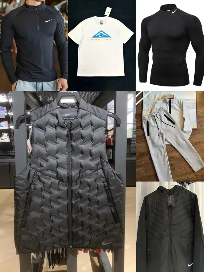 Nike Trail T-Shirt/Nike Pro Long Sleeve/Down Vest/Hoodie [40 styles] — Jackets find