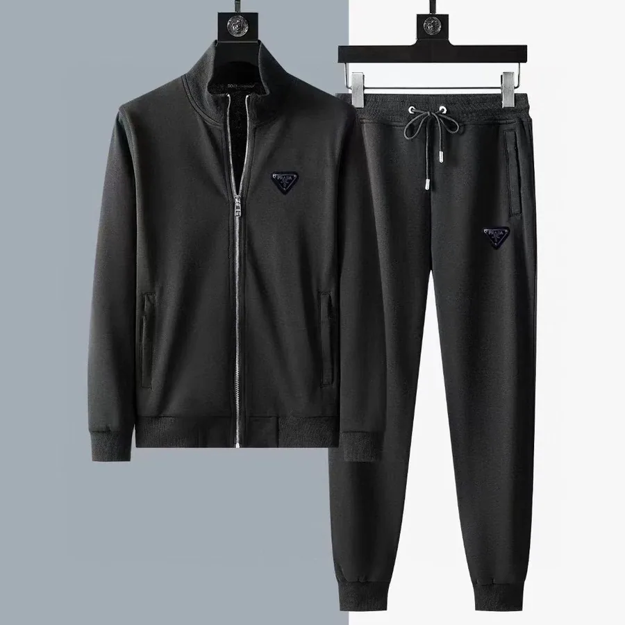 Prada Triangle Logo Jacket/Pants Set [35 styles] — Jackets find