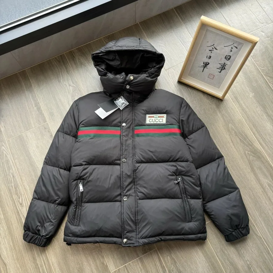 Gucci Puffer Jacket with Web Stripe [5 styles] — Jackets find