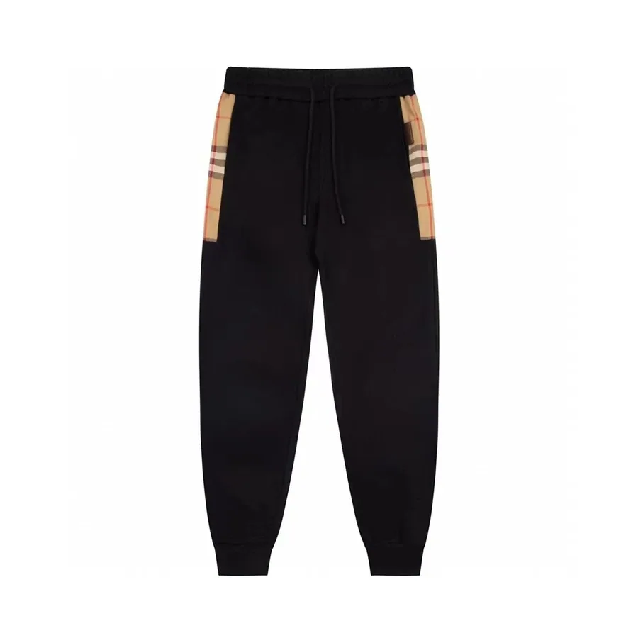 Burberry Check Panel Joggers — Pants and Shorts find