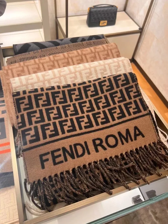 Fendi FF Logo Scarf [10 styles] — Accessories find